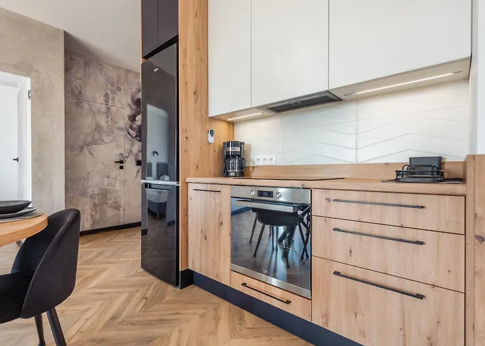 Flatbook - Center Doki Living Daire Gdansk