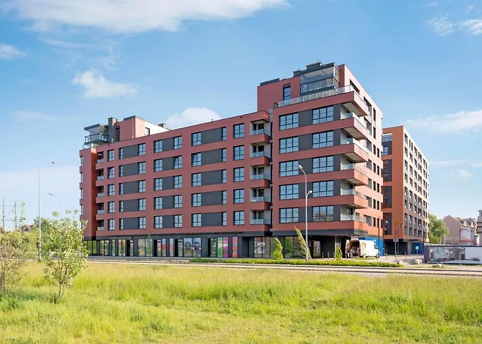 Flatbook - Center Doki Living Lägenhet Gdańsk